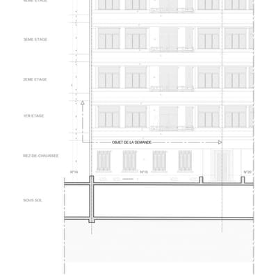 Permis d'urbanisme Bruxelles BLD LOUIS SCHMIDT, 1040 Etterbeek