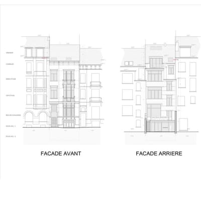 Architecte Bruxelles AVENUE ADOLPHE DEMEUR 21, 1060 Saint Gilles