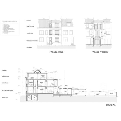 Permis d'urbanisme Bruxelles RUE DU CORNET 133, 1040 Etterbeek