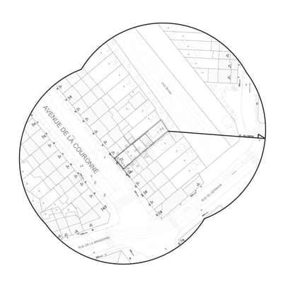 Permis d'urbanisme Bruxelles AVENUE DE LA COURONNE 96, 1050 IXELLES