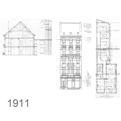 Régularisation urbanistique AVENUE JEAN VOLDERS 27, 1060 SAINT-GILLES