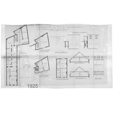 Permis d'urbanisme Bruxelles RUE JOURDAN 152 , 1060 SAINT GILLES