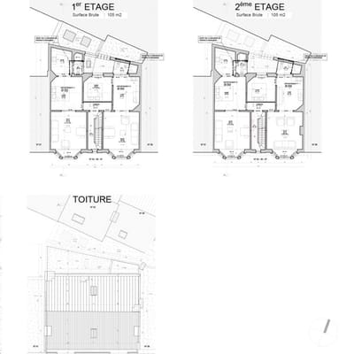 Permis d'urbanisme Bruxelles RUE ERASME 63-65-67, 1070 ANDERLECHT