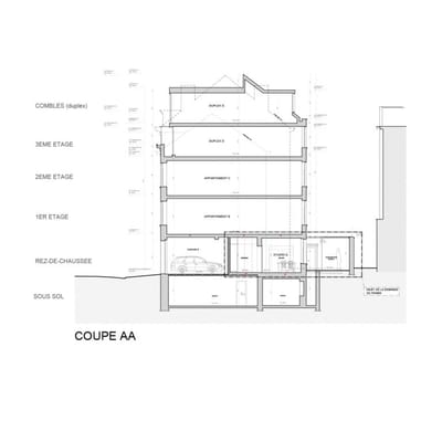 Architecte Bruxelles RUE GENERAL CAPIAUMONT 12, 1040 ETTERBEEK