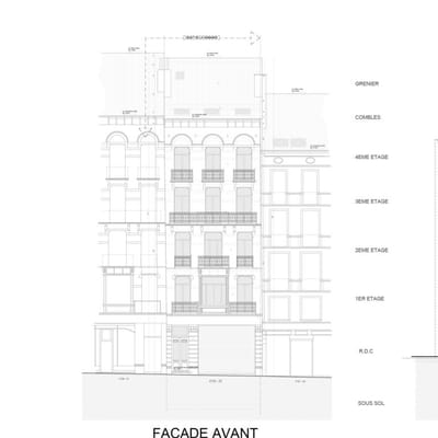 Architecte Bruxelles AVENUE JEAN VOLDERS 27, 1060 SAINT-GILLES