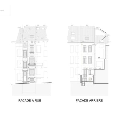 Architecte Bruxelles RUE GENERAL WANGERMEE 2, 1040 ETTERBEEK