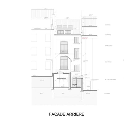 Régularisation urbanistique 13 AVENUE DU PARC ROYAL, 1020 LAEKEN