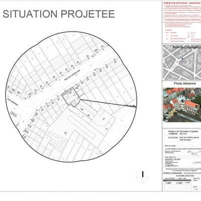 Régularisation urbanistique RUE DU CHATELAIN 46, 1050 BRUXELLES