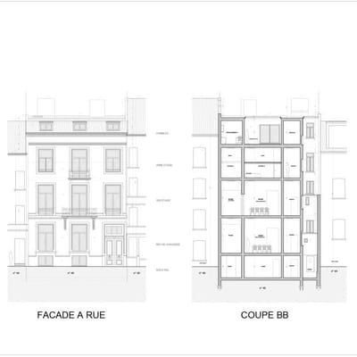 Régularisation urbanistique RUE DU CHATELAIN 46, 1050 BRUXELLES