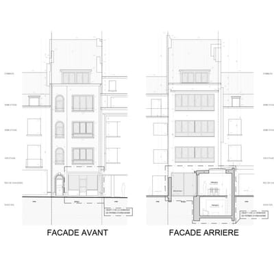 Permis d'urbanisme Bruxelles CHAUSSEE DE LOUVAIN 521, 1030 BRUXELLES
