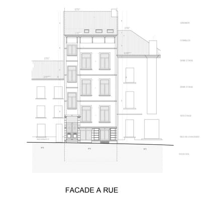 Permis d'urbanisme Bruxelles RUE CHARLES VI n°4, 1210 BXL