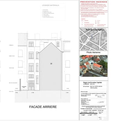 Permis d'urbanisme Bruxelles RUE DU CHATELAIN 46, 1050 BRUXELLES