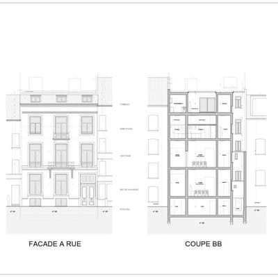 Régularisation urbanistique RUE DU CHATELAIN 46, 1050 BRUXELLES