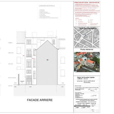 Permis d'urbanisme Bruxelles RUE DU CHATELAIN 46, 1050 BRUXELLES