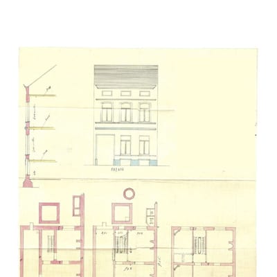 Architecte Bruxelles RUE DE VEEWEYDE 48, 1070 BRUXELLES