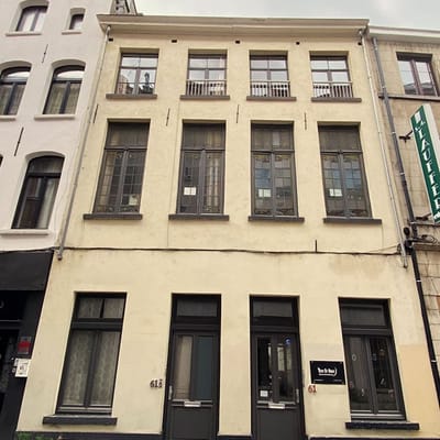 Régularisation urbanistique RUE DES BOUCHERS 61, 1000 BRUXELLES