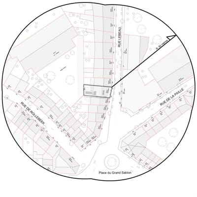 Permis d'urbanisme Bruxelles RUE LEBEAU 63-65, 1000 BRUXELLES