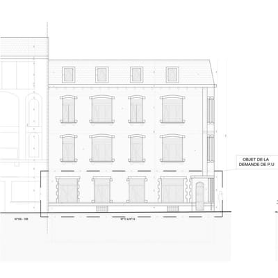 Architecte Bruxelles RUE DE HAERNE 74, 1040 BRUXELLES