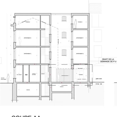 Régularisation urbanistique RUE DE HAERNE 74, 1040 BRUXELLES