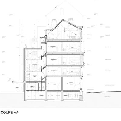 Régularisation urbanistique RUE LEBEAU 63-65, 1000 BRUXELLES