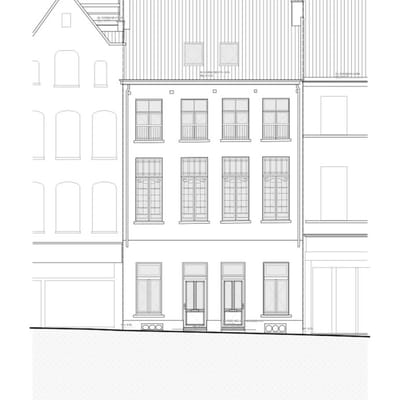 Régularisation urbanistique RUE DES BOUCHERS 61, 1000 BRUXELLES